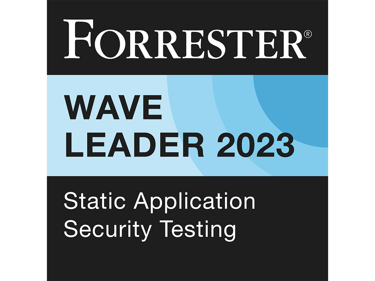Forrester Wave Leader 2023 - SAST